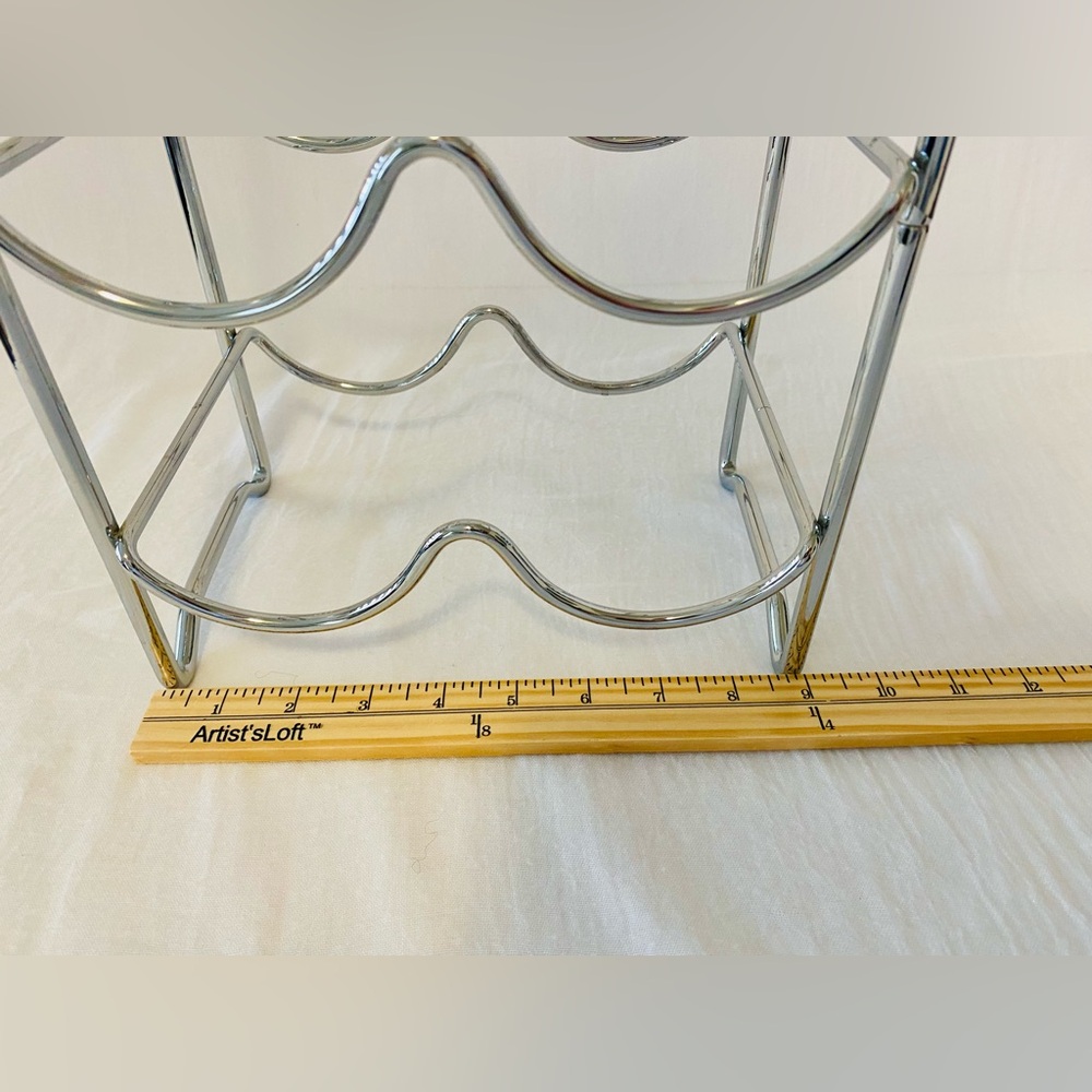 Chrome Wine Rack - Picture 4 of 5